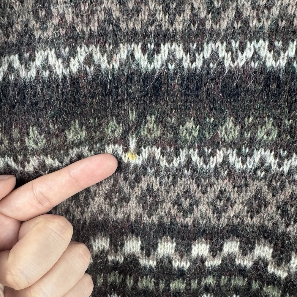 Vintage McGregor Mohair Pure Worsted Blend Sweater Grunge Fuzzy Men's XL 70s USA - Picture 7 of 14